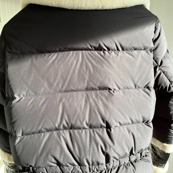 Moose Knuckles Churchbridge ShearlingTrim Down Moto Jacket NEW NO TAGS sizeSmall